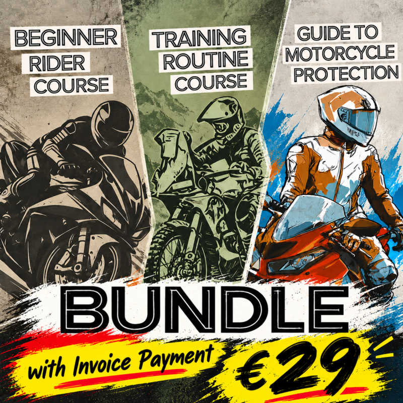 3-in-1 Bundle — Just €29 with INVOICE payment! | Training Routine + Beginner Rider + Gear Up